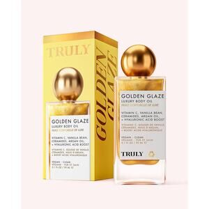 $38 New Truly Golden Glaze Luxury Body Oil